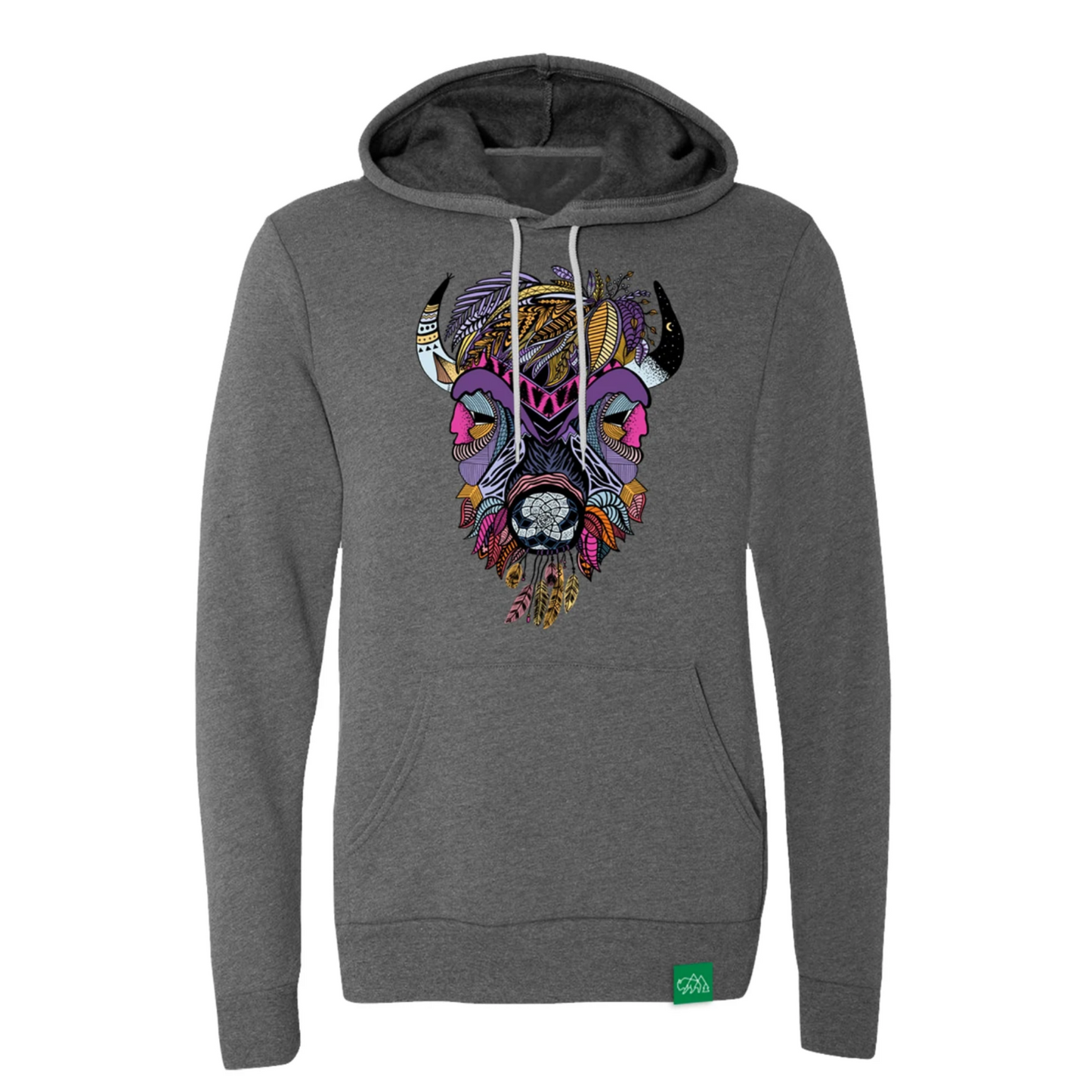 Boho Bison Hoodie