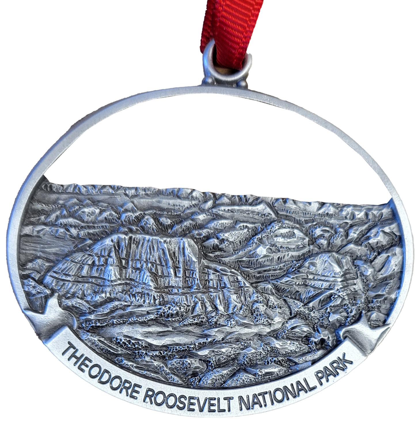 Painted Canyon Metal Ornament