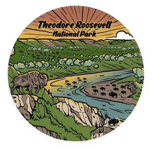 Wild Tribute Round Sticker