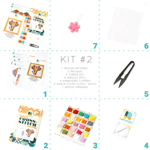 Theodore Roosevelt National Park Cross Stitch Kit