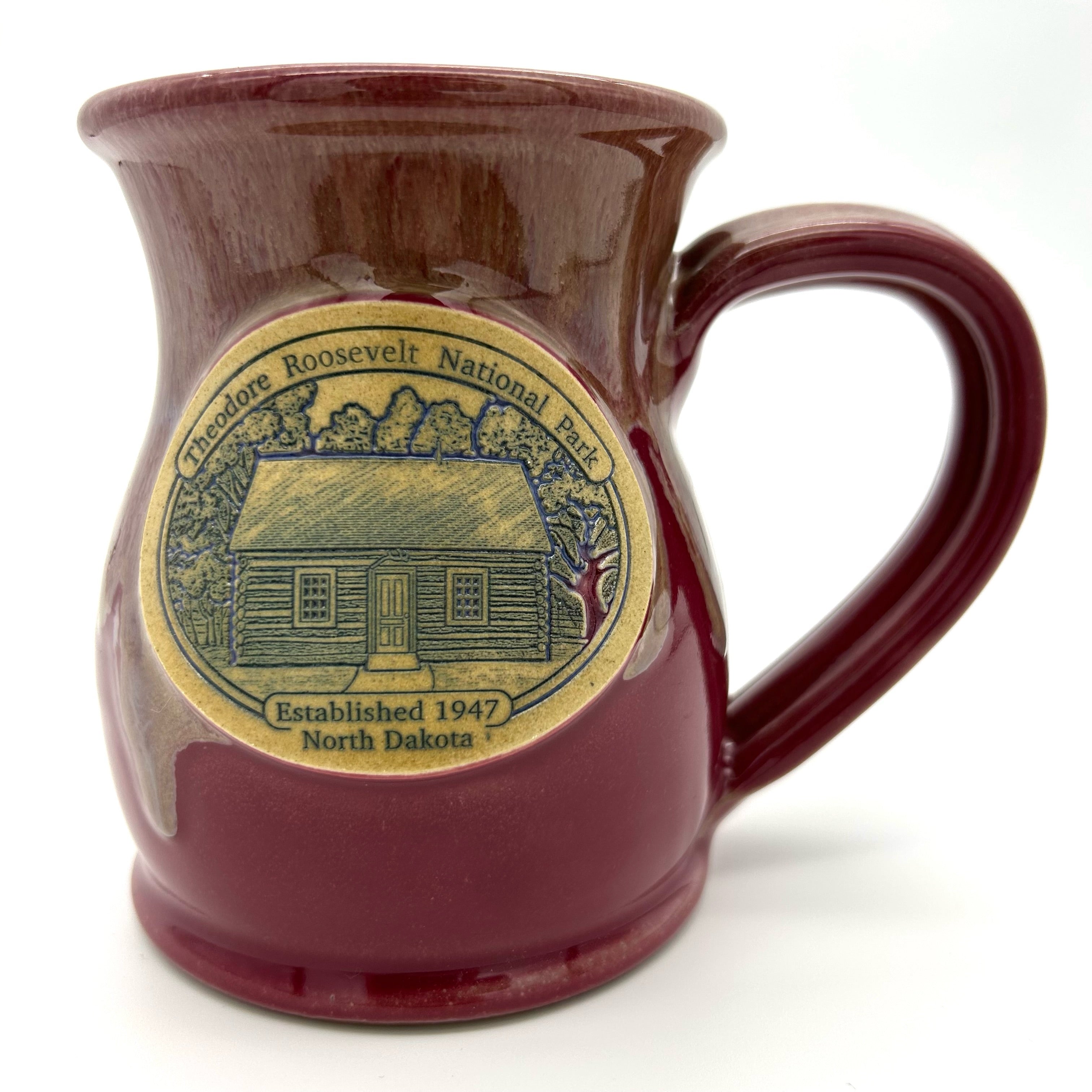 Maltese Cross Cabin Pottery Mug – Theodore Roosevelt Nature