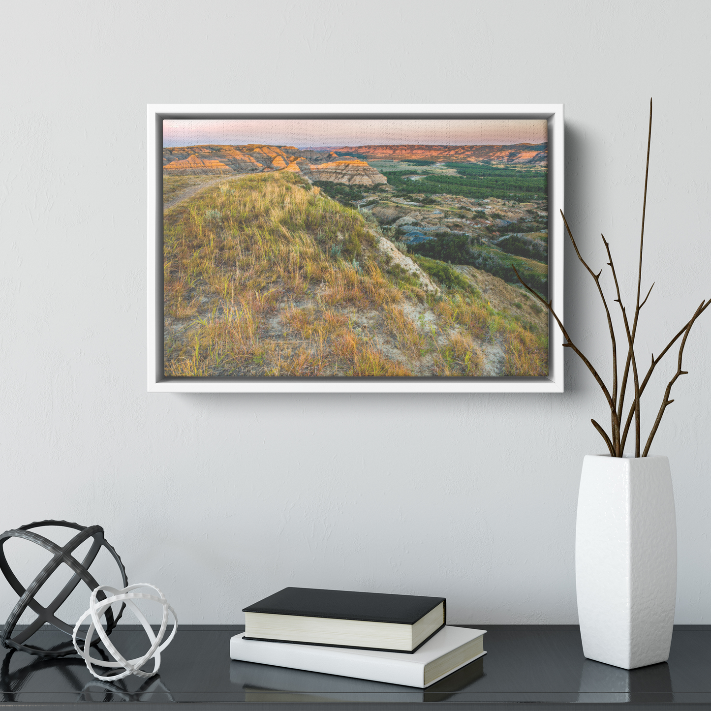 Mike_Hanson_Canvas_with_Black_Frame_Framed_Canvas_H_Rectangle_Small_Lifestyle_Mockup.png