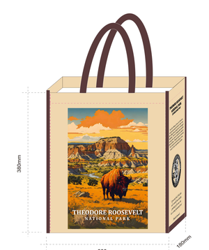 TRNP Recycled Bison Bag