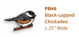 Black-capped Chickadee Pin