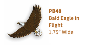 Bald Eagle in Flight Pin