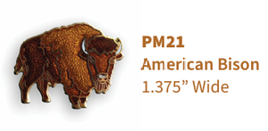 American Bison Pin
