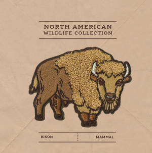 Bison Cutout Patch