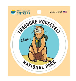 Clinker Round Sticker