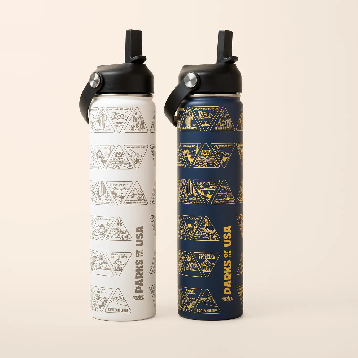 Orginal Parks of the USA Bucket List Water Bottle - 24 oz