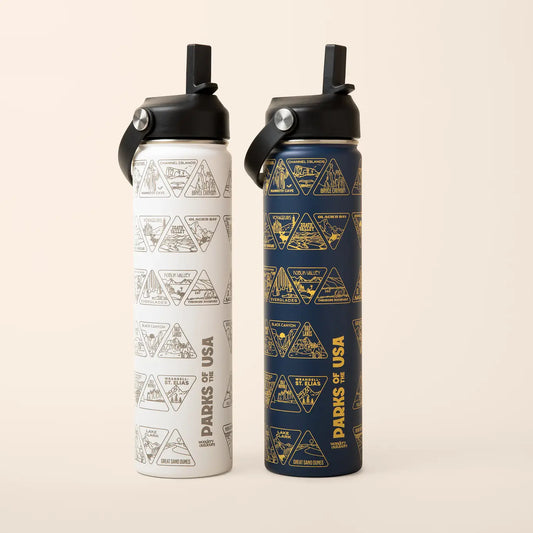 Orginal Parks of the USA Bucket List Water Bottle - 24 oz