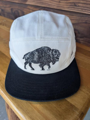 Bison Sketch Camper Hat